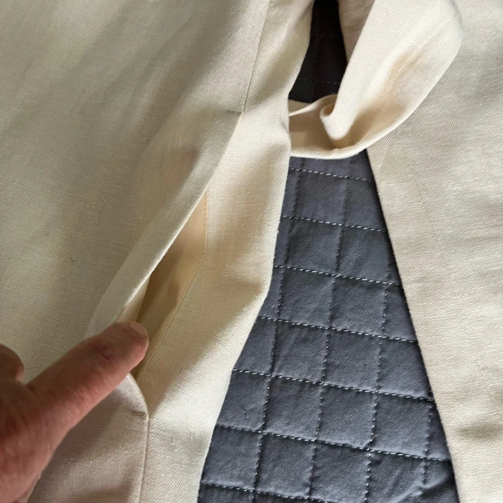 Banana Republic Cream Wrap Jacket - Picture 5 of 12